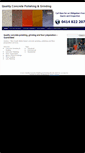 Mobile Screenshot of concretepolishinggrinding.com.au